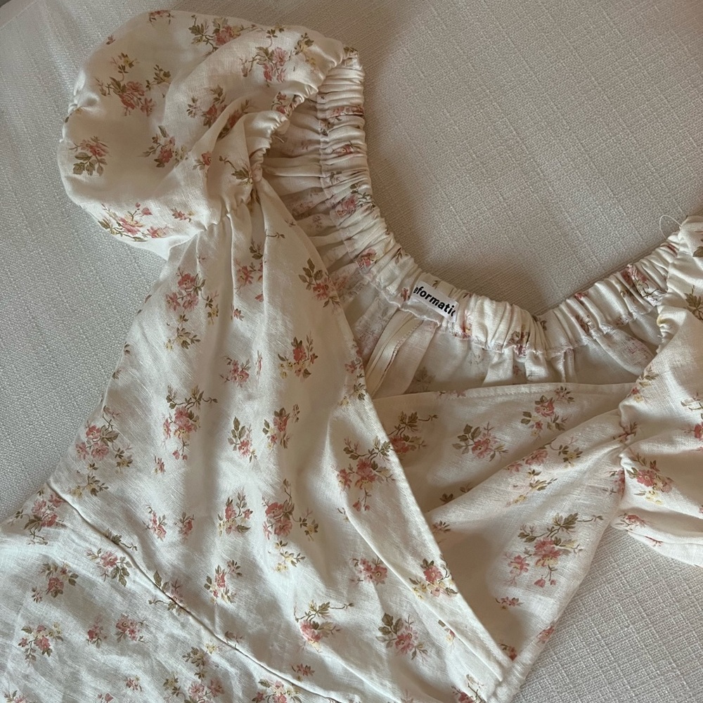 Reformation Floral Mini Dress